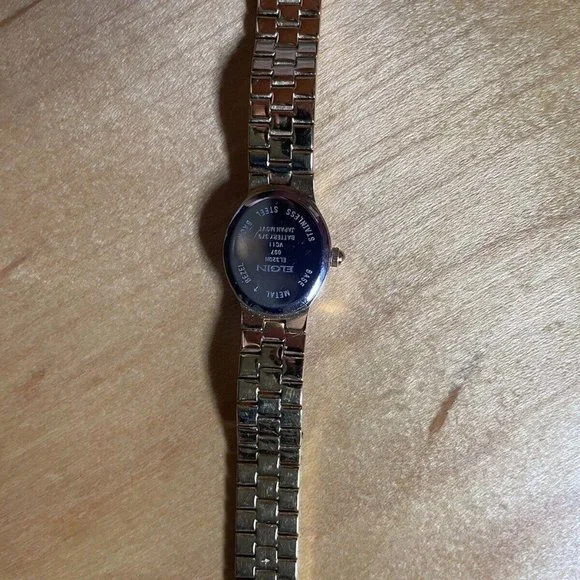 Vintage 14kgp Gold & Diamond Elgin Women’s Watch